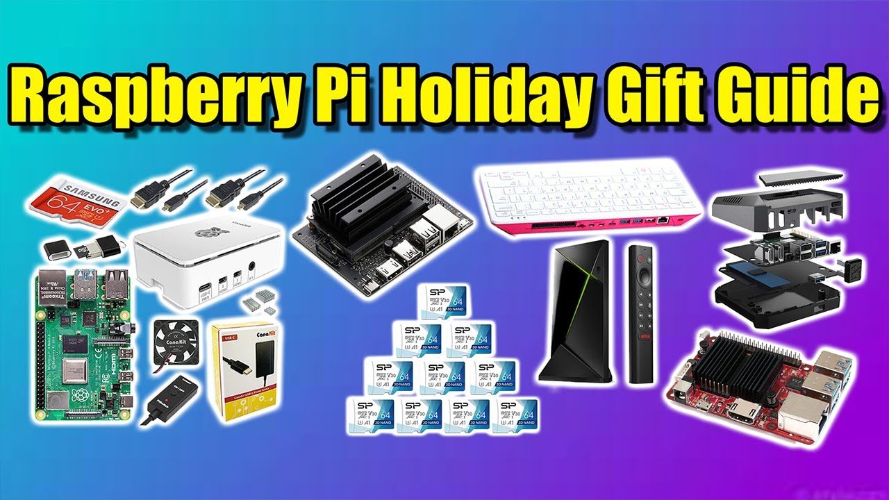 Raspberry Pi Holiday Gift Guide – 12 Gift Ideas!