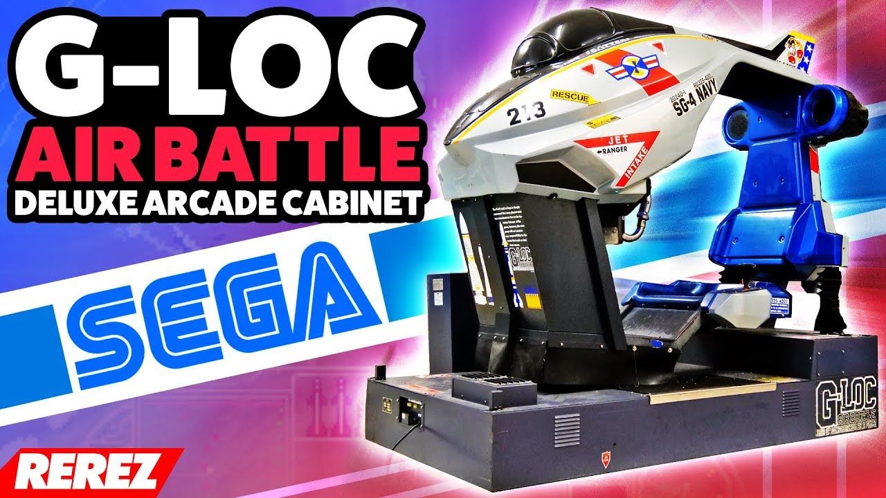 Sega’s Deluxe G-LOC Arcade Cabinet – Rerez