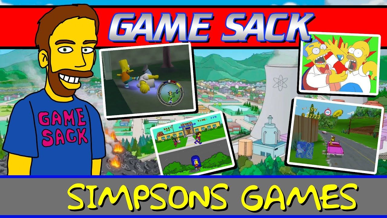 Simpsons Games – Game Sack