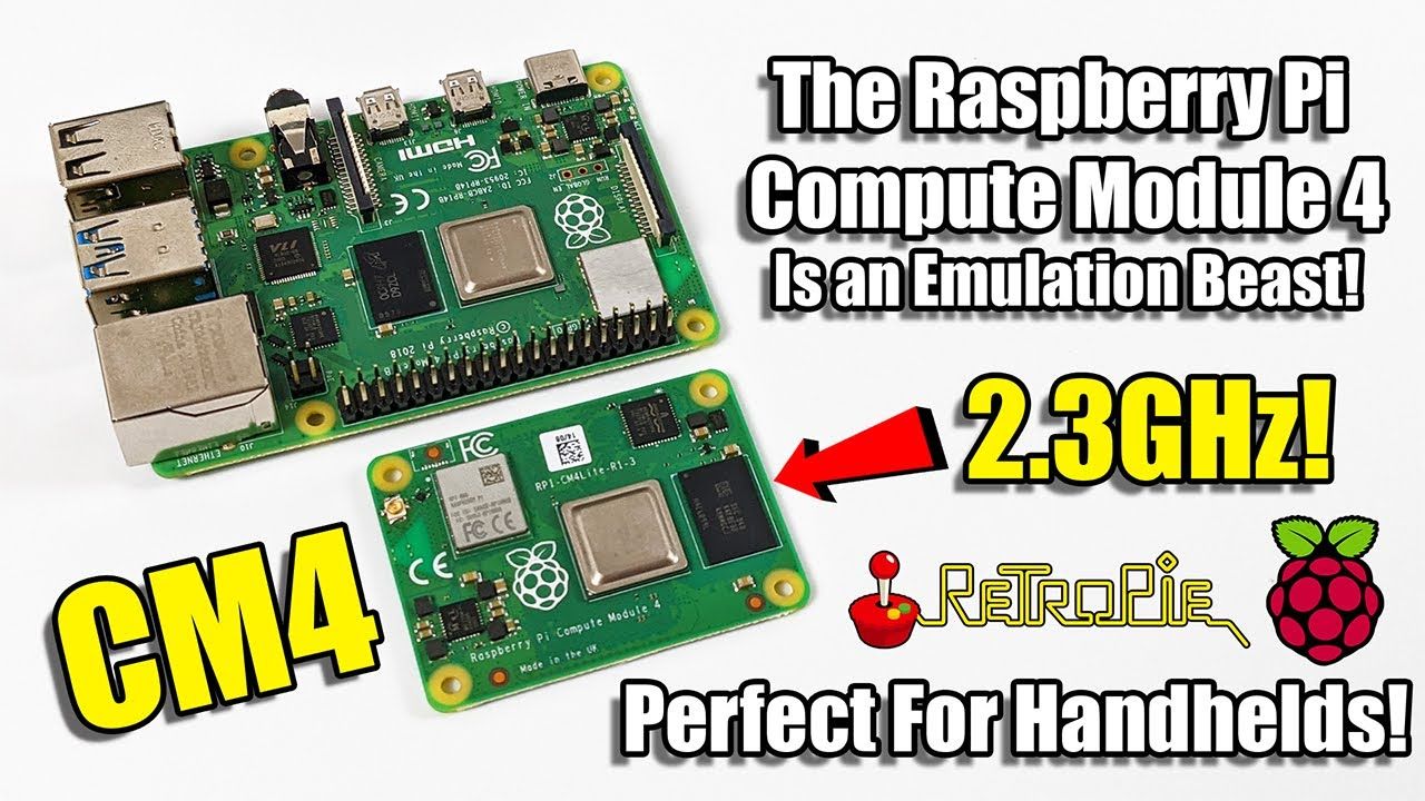 The Compute Module 4 Is an Emulation Beast! Raspberry Pi CM4 Review