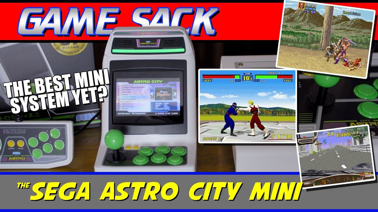 The Sega Astro City Mini – Review – Game Sack