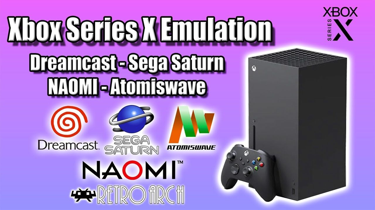 Xbox Series X Can Play Dreamcast, Sega Saturn, Naomi & Atomiswave Games!