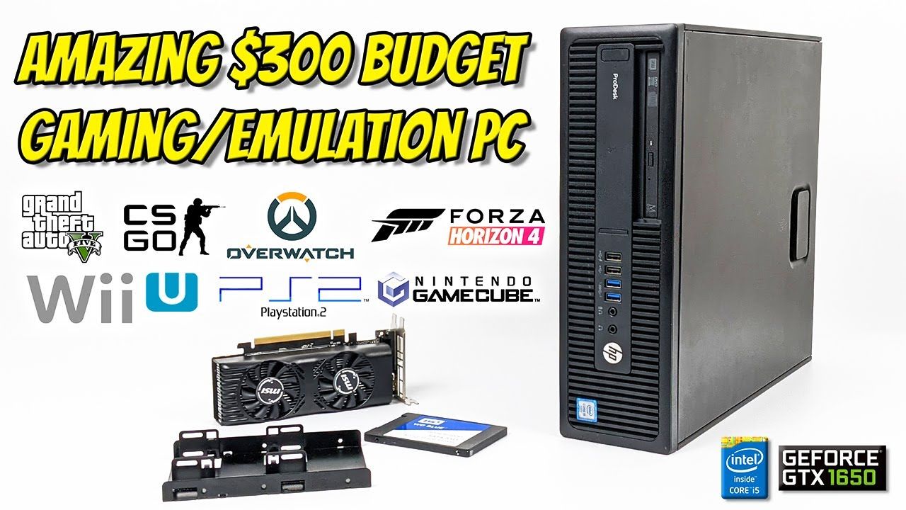 $300 Budget Gaming/Emulation PC Build – Amazing Performance!