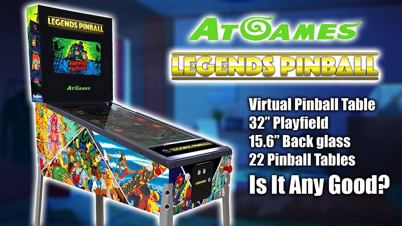 Legends Pinball Machine Review- Awesome Virtual Pinball From At Games!