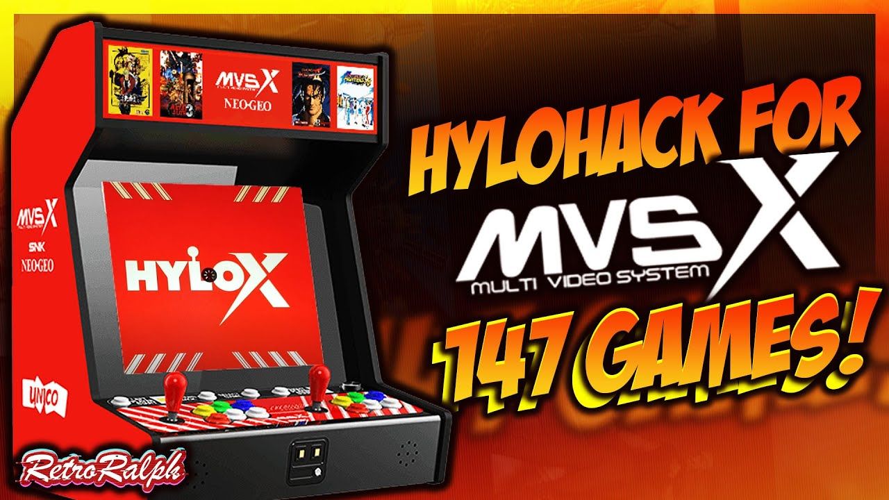 MVSX Hacked! – HyloStickX – 147 Games + Easter Egg!
