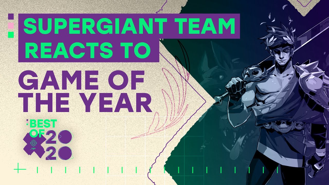 Supergiant Reacts to Hades’ Best Game of 2020 Win