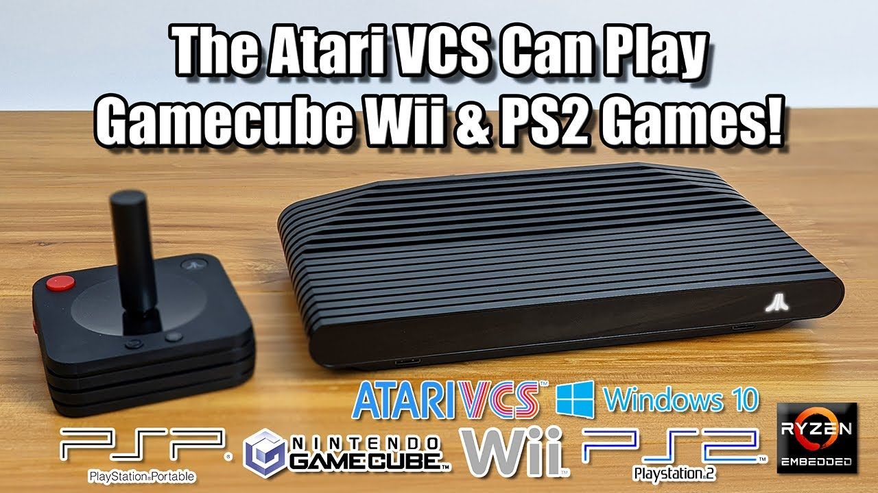 The Atari VCS Can Play PS2, Gamecube, PSP & Wii Games! It’s just a Ryzen PC