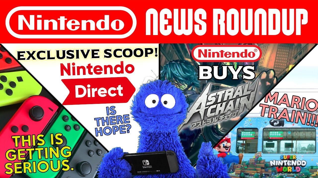 Glimmer of Hope for Directs, Joy-Con Problem Gets BIG, Mario Train | NINTENDO NEWS ROUNDUP