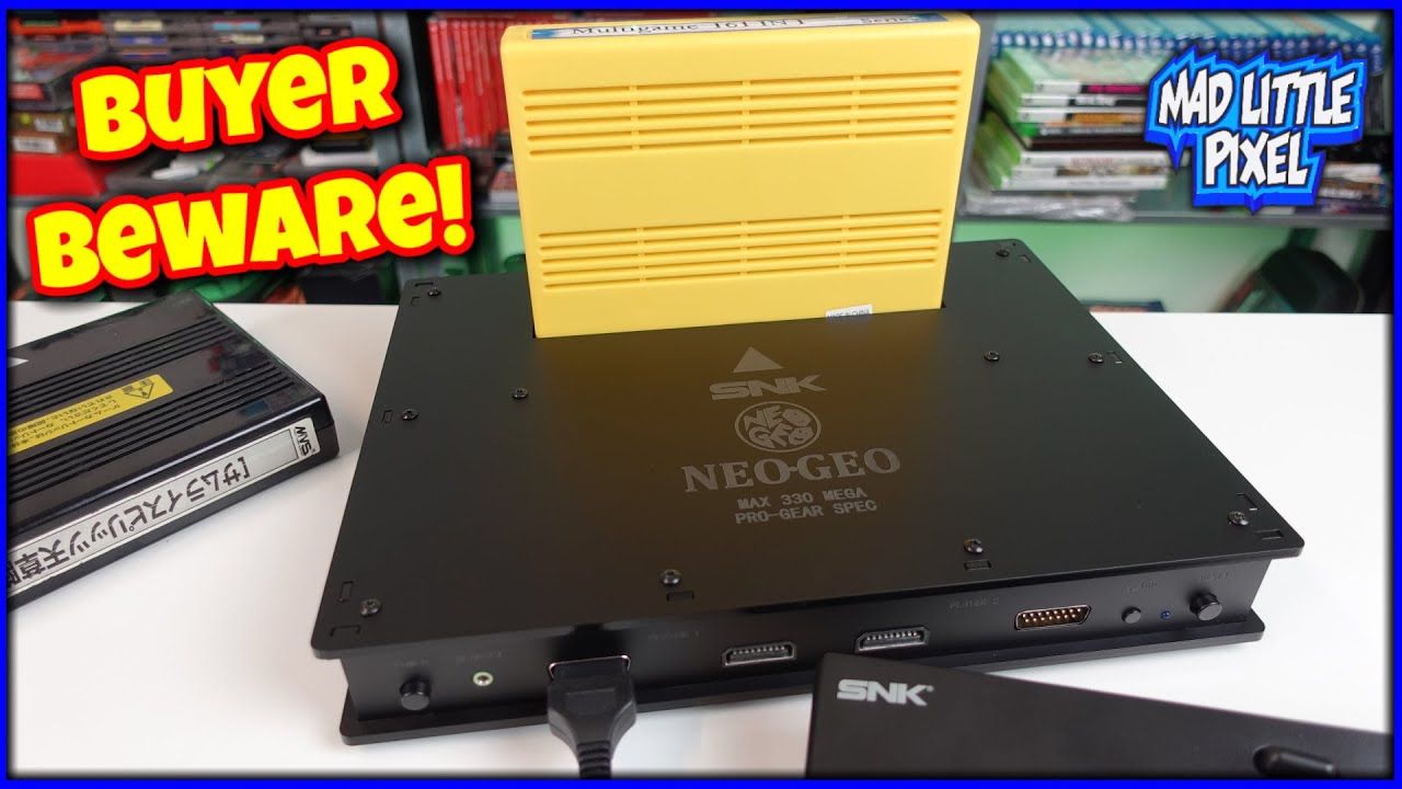 I Thought I Was Getting The Ultimate Consolized Neo Geo MVS CBOX From AliExpress But Was Bamboozled!