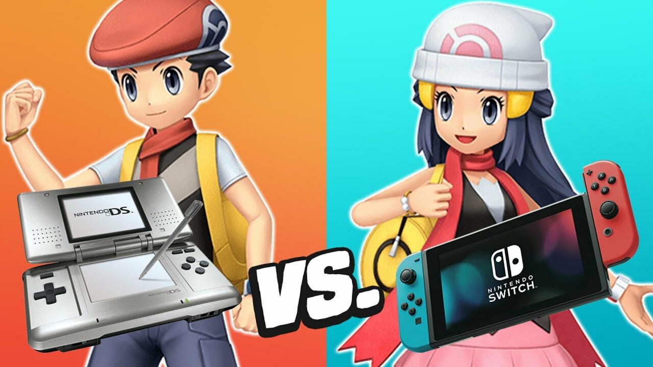 Pokemon Brilliant Diamond & Shining Pearl Trailer Comparison – Switch vs DS
