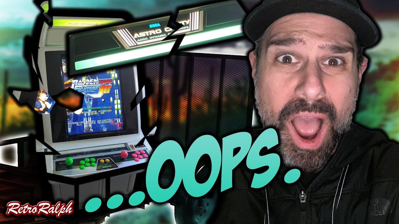 Arcade Cabinet Pickup – SEGA Astro City – We have a problem!