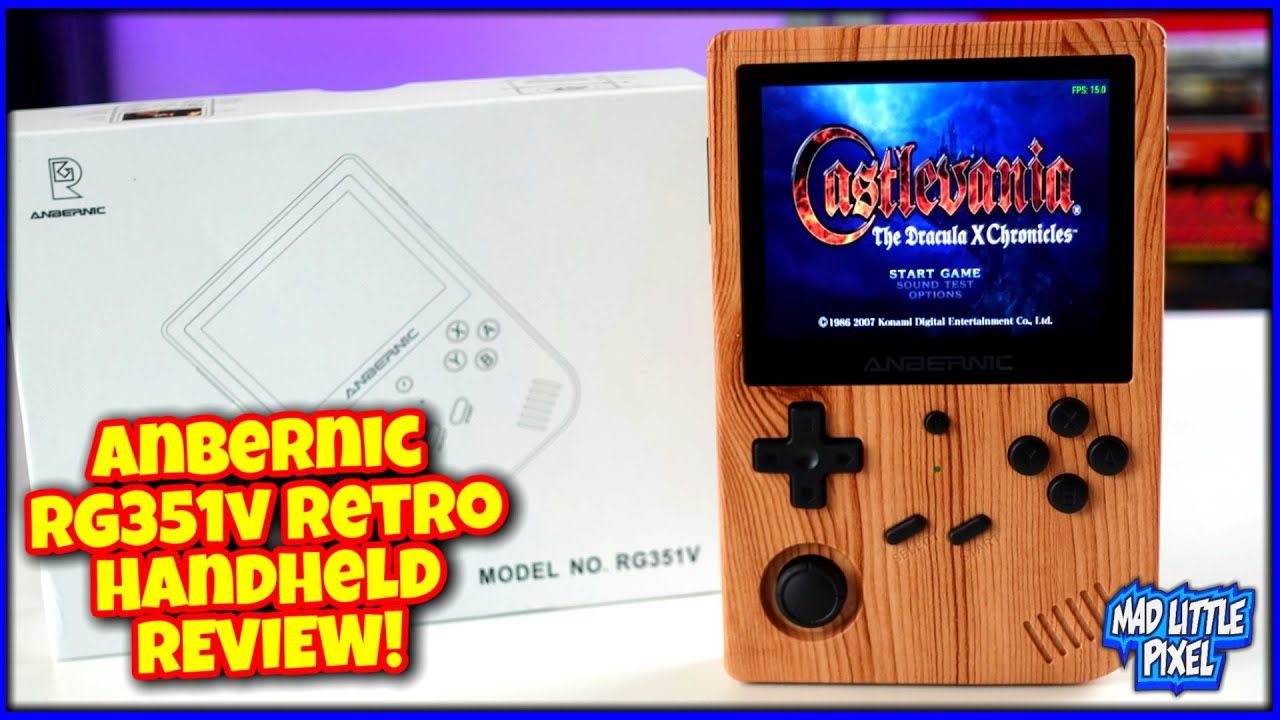The RG351V Anbernic Retro Emulation Handheld Review! Its NEW But Not Really! Its Better….. Maybe?