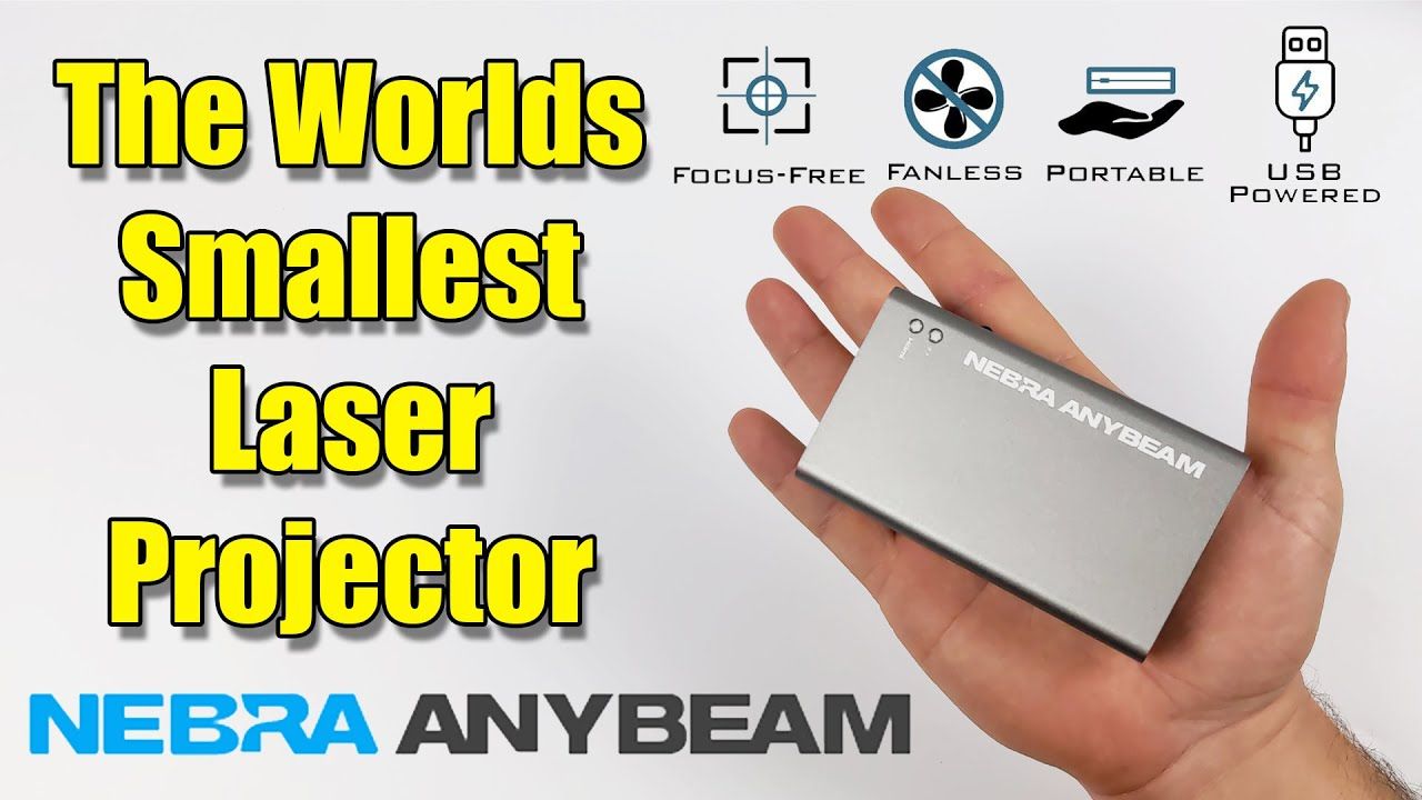 The World Smallest Pico Laser Projector – Nebra AnyBeam