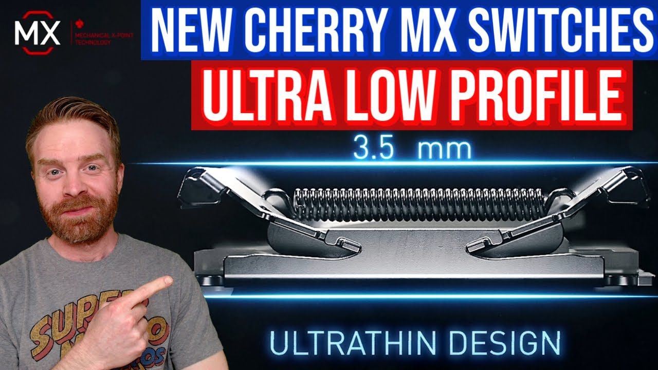 Ultra Low Profile Cherry MX Switches announced