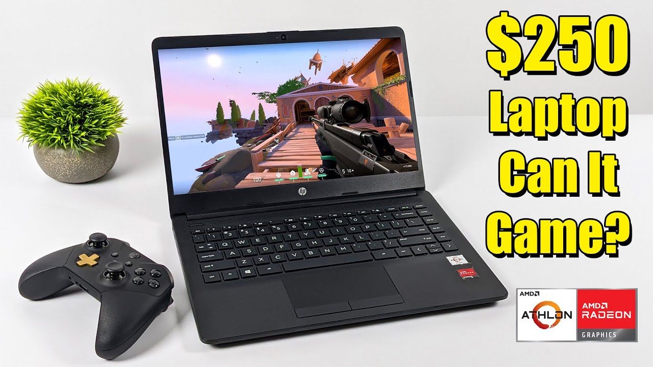 $250 Budget Laptop! Can It GAME? Athlon 3050U Gaming & Emulation
