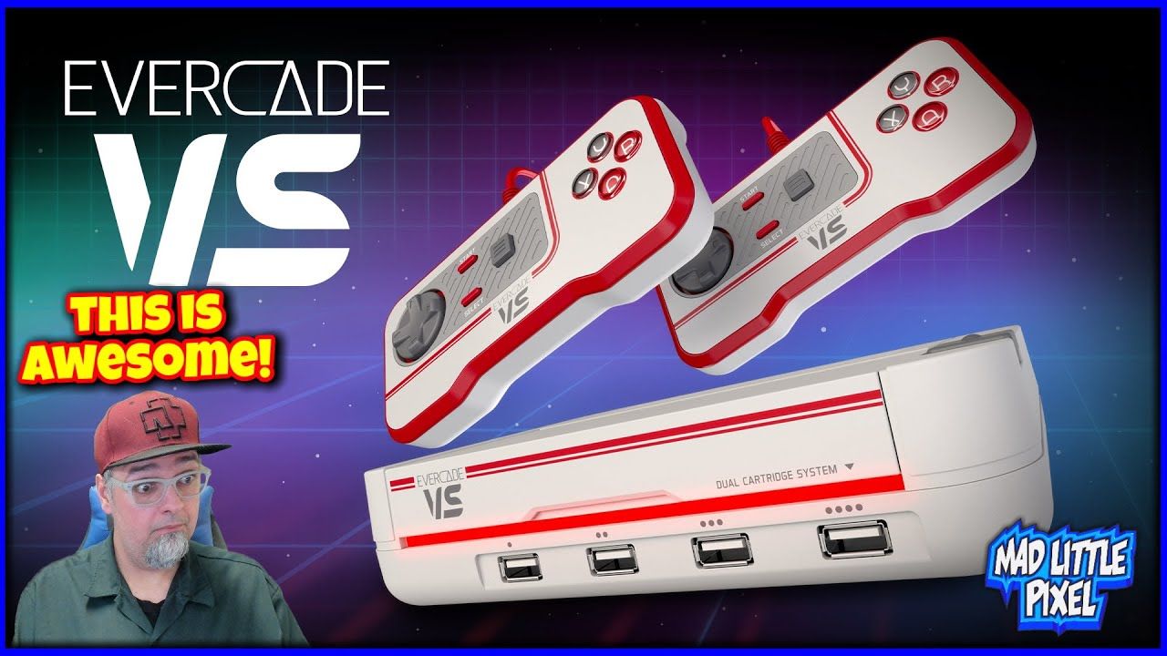 A NEW Retro Game Console! The Evercade VS Has Been REVEALED! Get All The Details HERE!