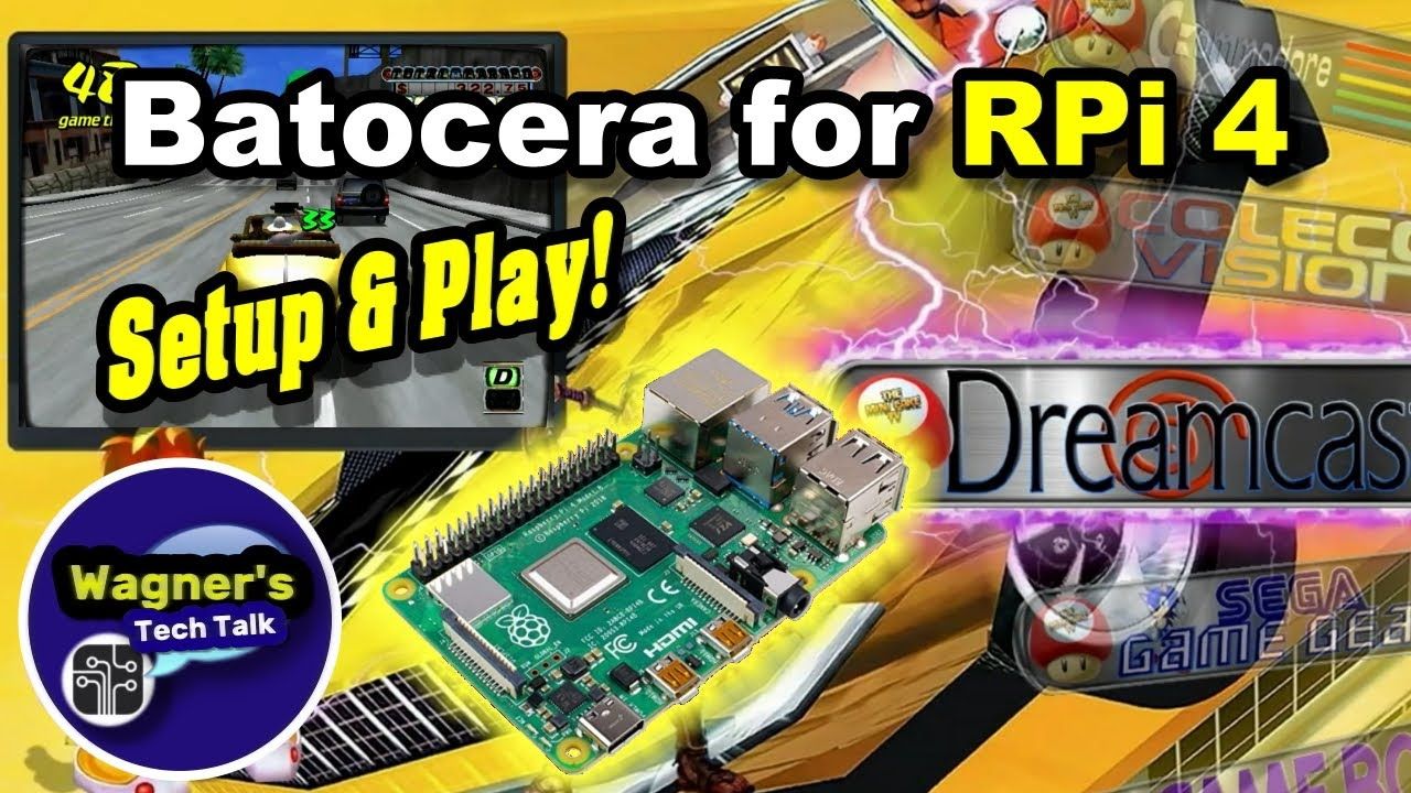 Batocera Install & Setup on a Raspberry Pi 4 – Full Pi 4 Setup in 12 minutes – Tutorial + Game-play!