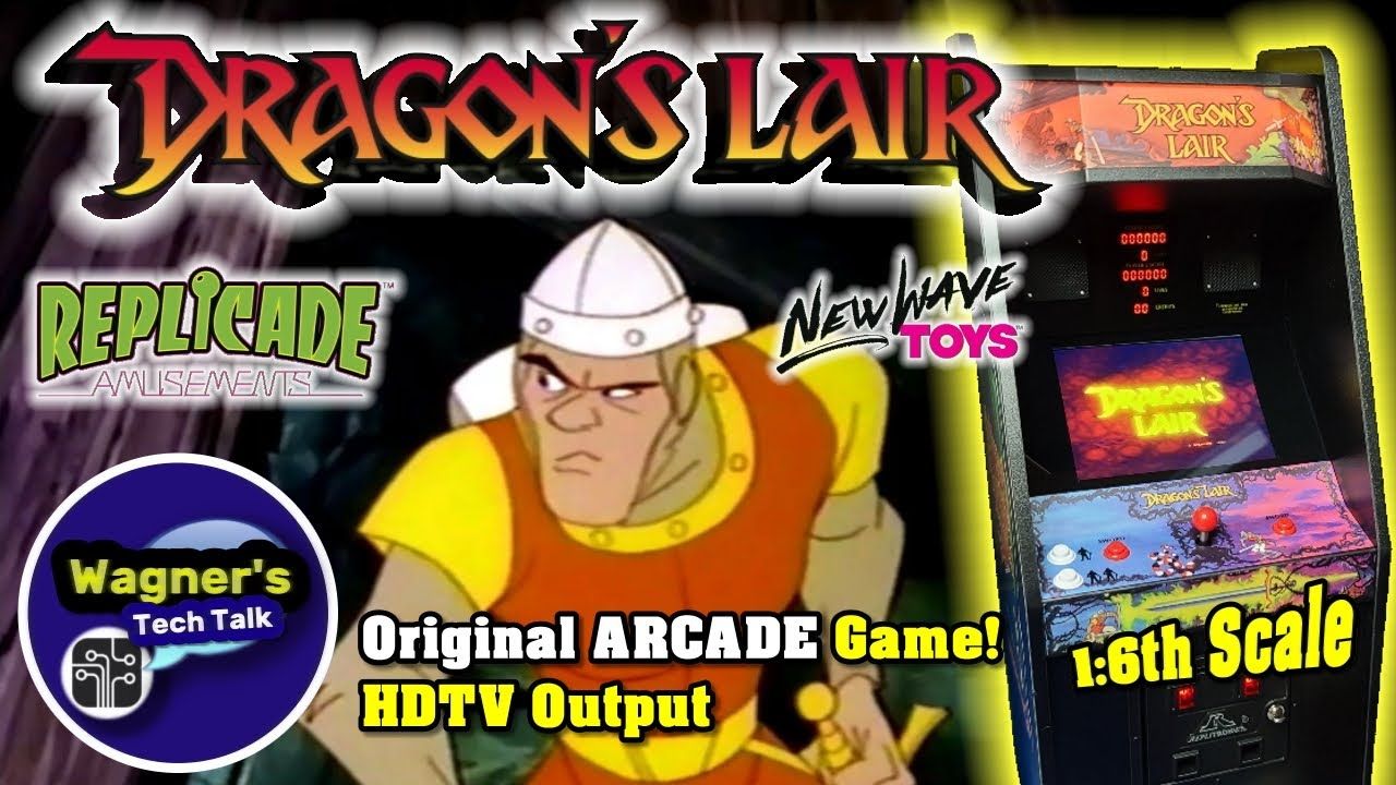 Dragon’s Lair Replicade: Unboxing, Game Play and Review!