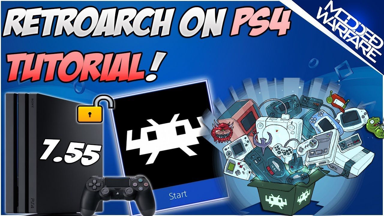 (EP 7) How to Setup RetroArch Emulator on PS4 (7.55 or Lower)
