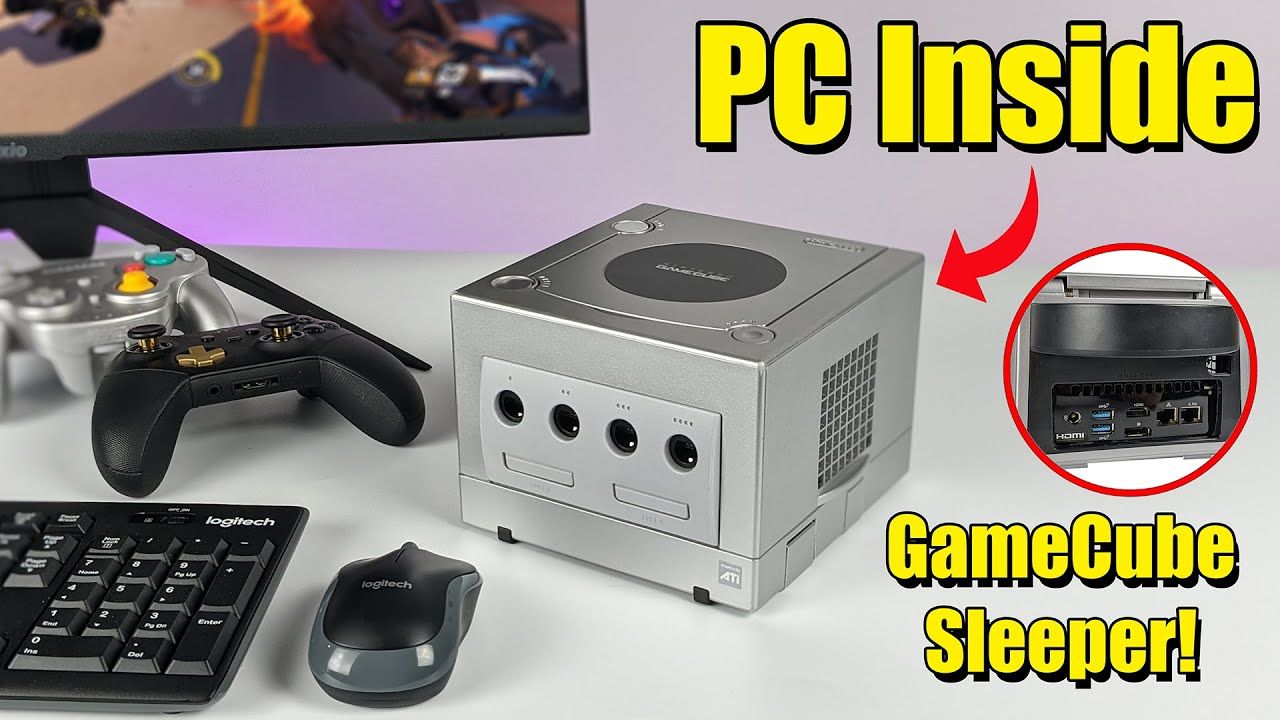 GameCube Sleeper Gaming / Emulation PC Build!