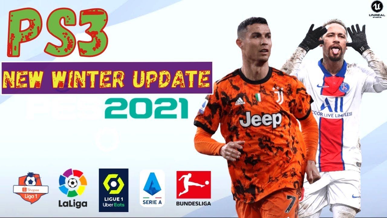 PES 2021 – PS3 Hen/CFW + UPDATE 7.04 + WINTER Transfer + VR Patch + Download Link