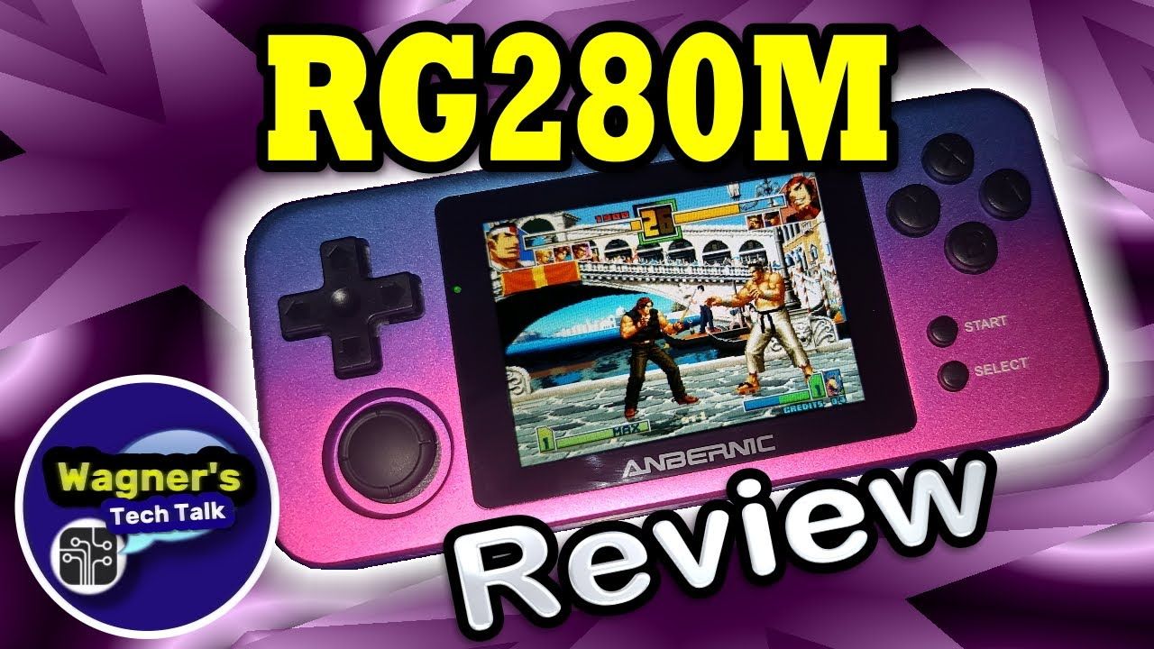 RG280M by Anbernic: Unbox, Compare with RG350M, Game-play & Review