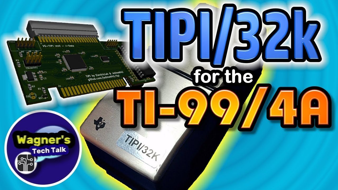 TIPI / 32k for the TI-99/4A – TIPI, 32K RAM & Raspberry Pi for a nearly 40 year-old TI99 computer!