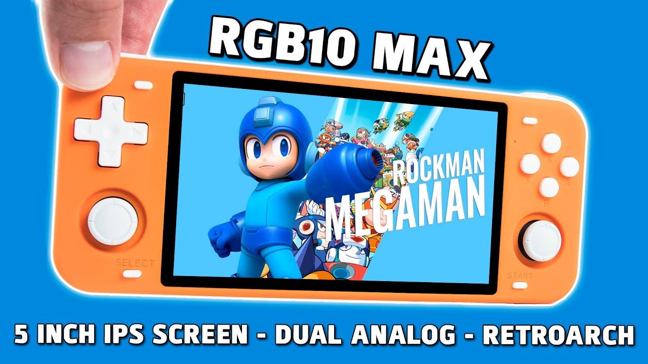 Huge Retro Gaming Handheld – RGB10 Max Review
