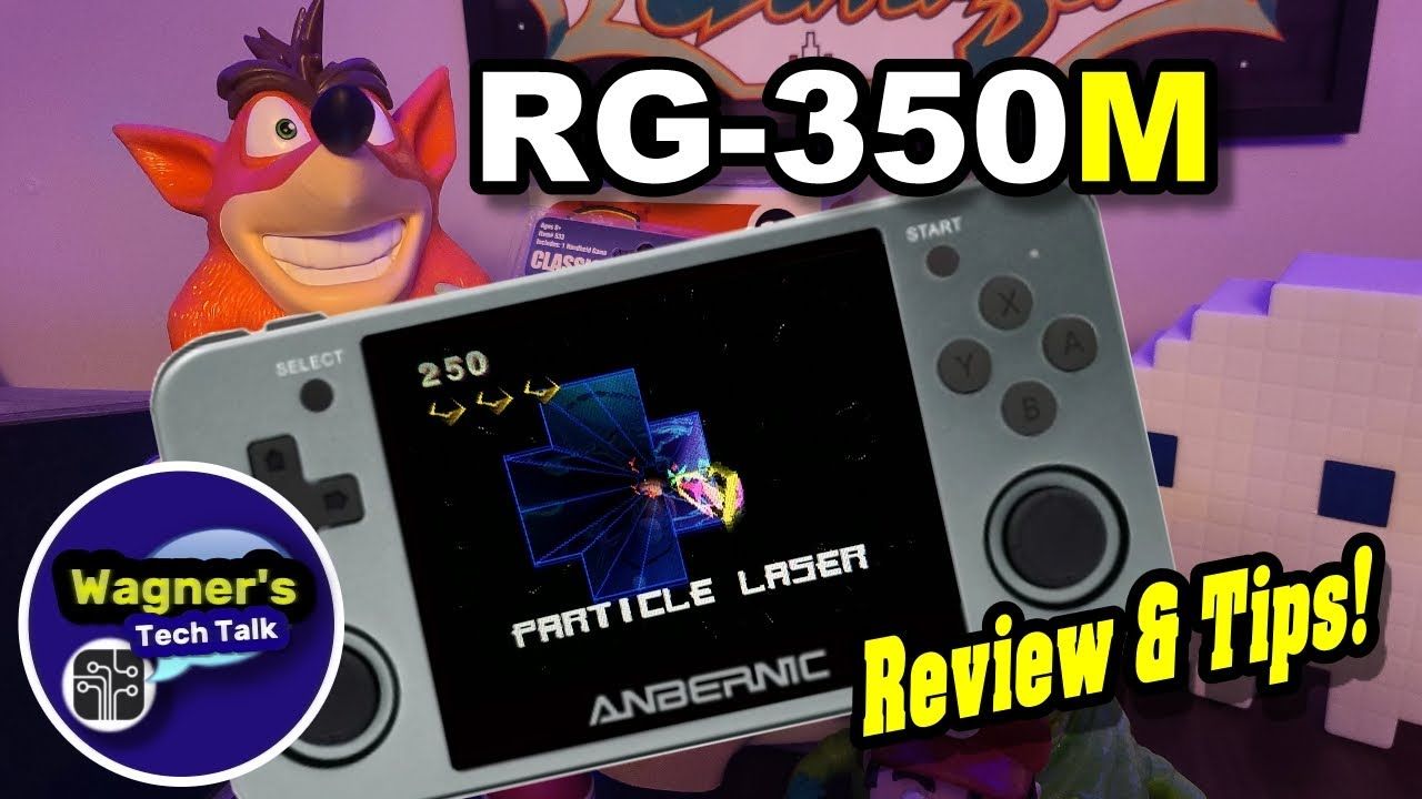 RG350M Review (Anbernic): The Metal version of the popular RG350 + Tips!