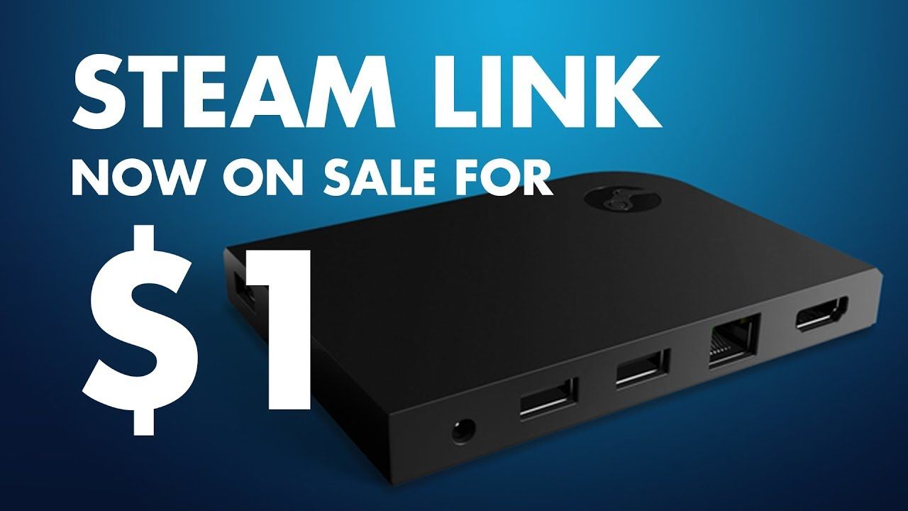 The STEAM LINK IS ON SALE FOR 80p?  WTF?!?!
