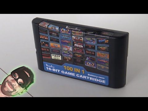 Sega 100 in 1 Retro Game Multi Cart Collection in 2021 !