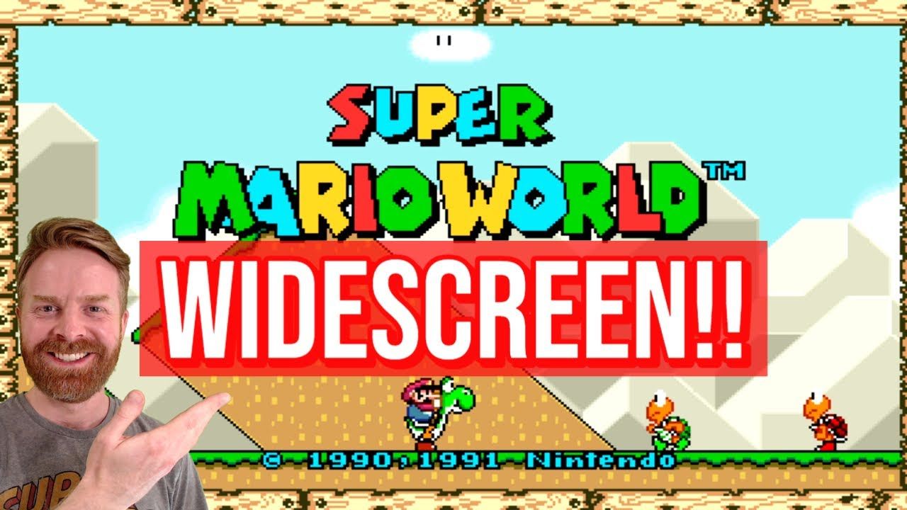 Super Mario World Widescreen ROM HACK