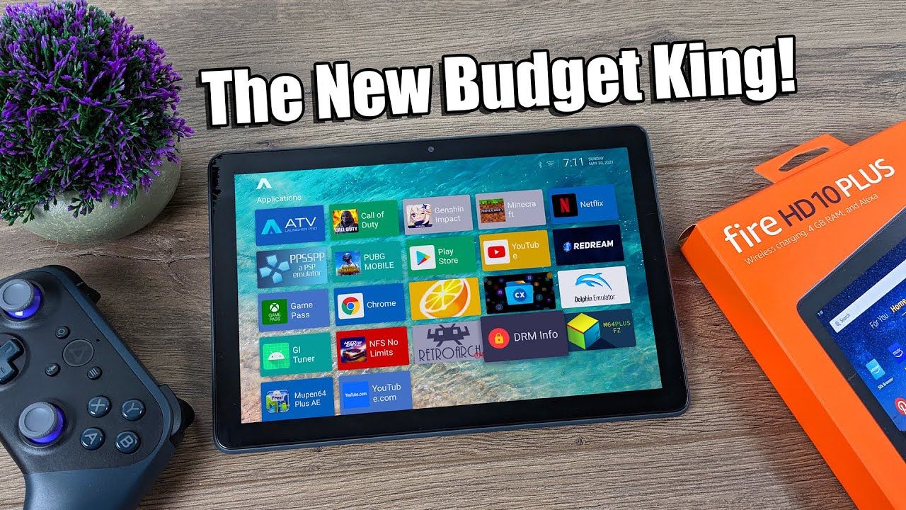 The New Budget King! 2021 Fire HD 10 Plus Review