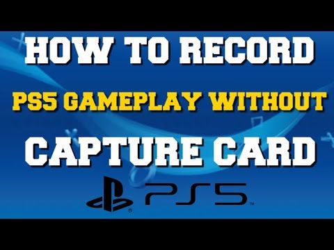 HOW TO RECORD PS5 GAMEPLAY WITHOUT A CAPTURE CARD (REC UP TO 1 HOUR OF GAMEPLAY)