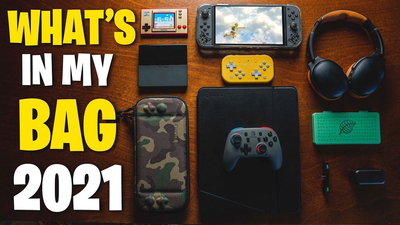 The Best Accessories For The Nintendo Switch OLED And The One You Have Now (What’s In My Bag 2021)