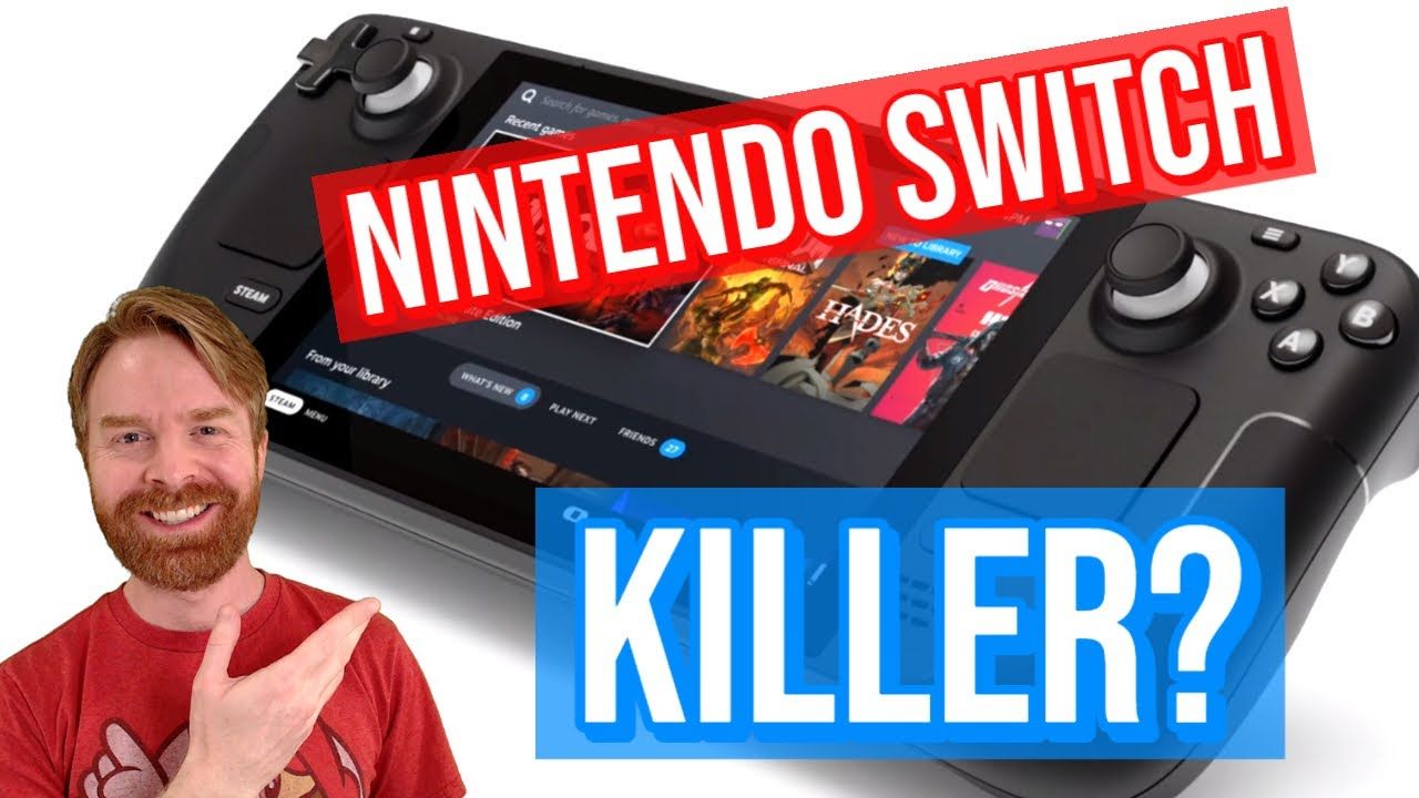 The Nintendo Switch Killer Valves new Steam Deck Handheld Gaming PC