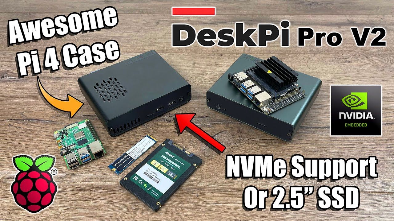 This Awesome Pi4 Case Just Got Better! 2.5″ SSD Or NVME Support!