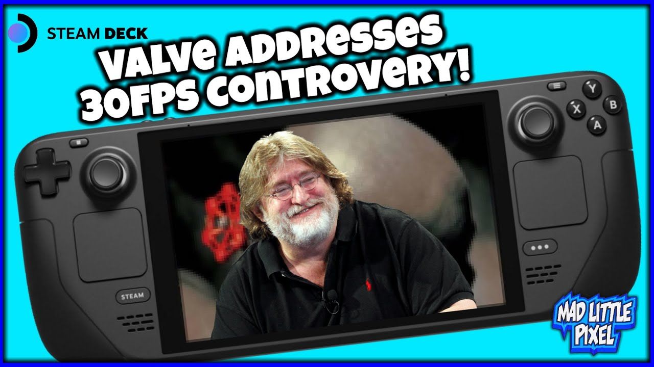 Valve Steam Deck 30FPS Controversy Officially Addressed! Also What Is AMD FidelityFX?