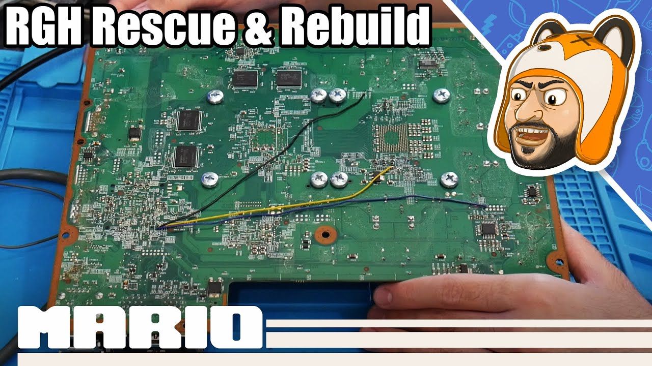Zephyr RGH 1 Rebuild & GameStop Bolt-Mod Rescue