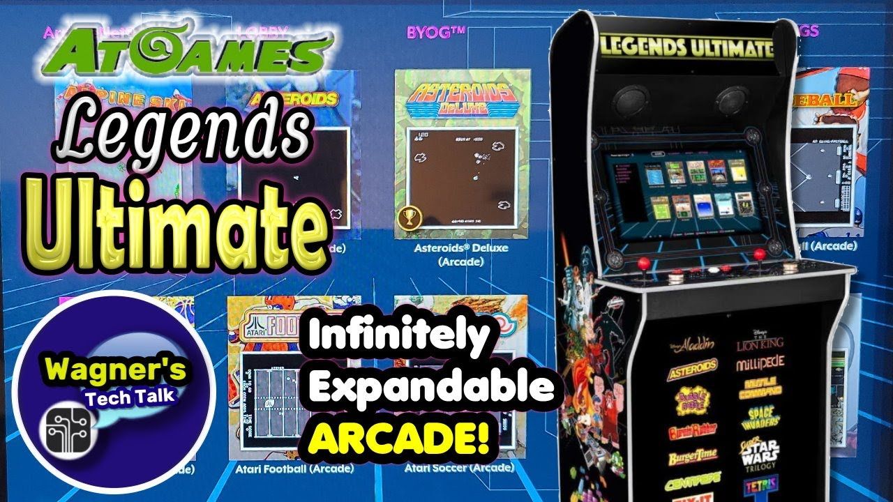AtGames Legends Ultimate (v1.1): The Infinitely Expandable Home Arcade
