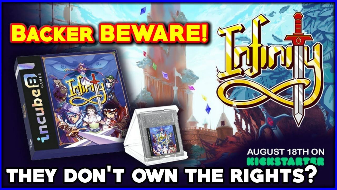 Backer BEWARE! Kickstarter Campaign For Infinity On Game Boy Color Doesn’t Have The Rights!