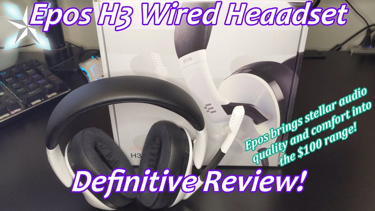 Epos H3 Wired Headset Review: Best In Class!