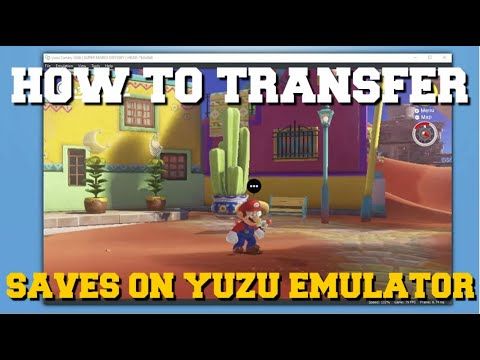 HOW TO TRANSFER SAVES ON YUZU EMULATOR GUIDE!
