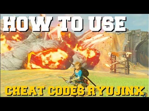 HOW TO USE CHEAT CODES FOR RYUJINX EMULATOR FULL GUIDE!