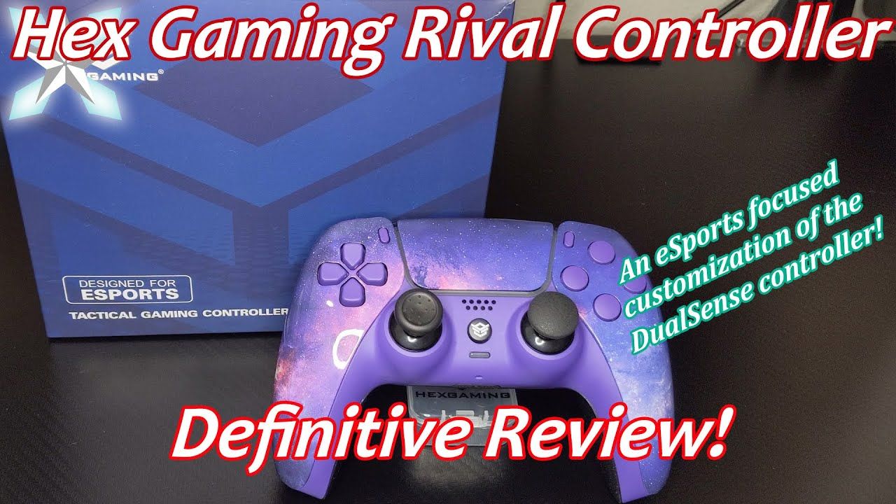 Hex Gaming Rival Controller Review: An eSports focused DualSense!