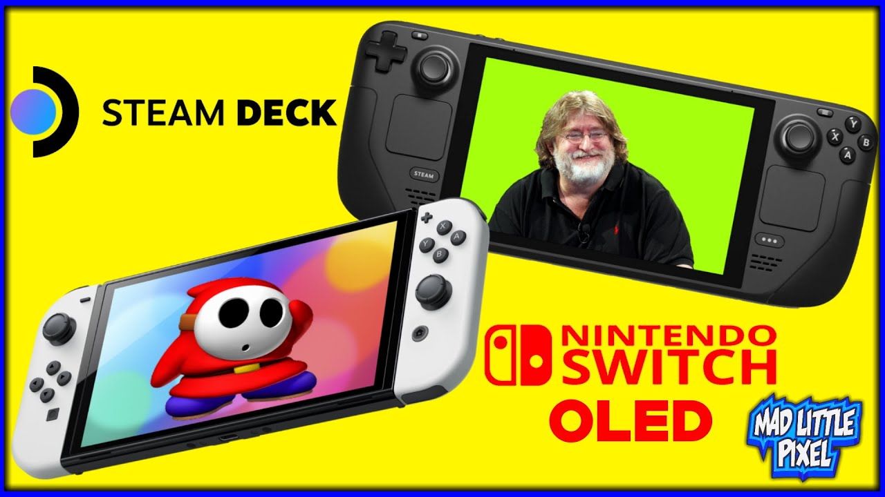 Which Is The Better Value? Valve Steam Deck Or Nintendo Switch OLED?