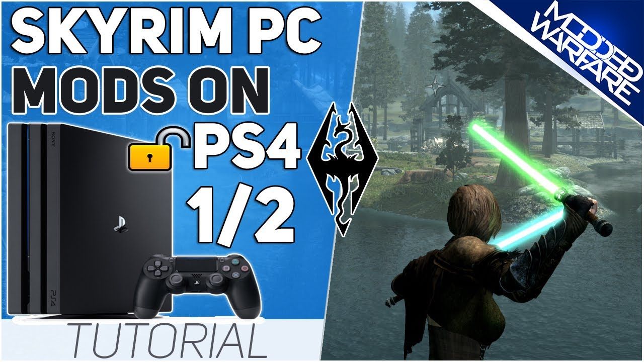 (EP 20) How to Run Skyrim & Fallout PC Mods on PS4 (7.55 or Lower)