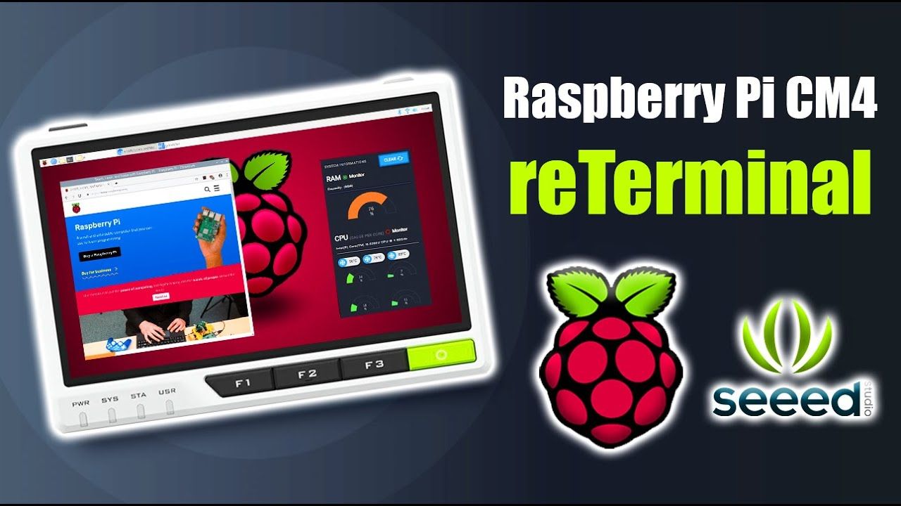This Raspberry Pi CM4 Device Is Pretty Cool! reTerminal First Look