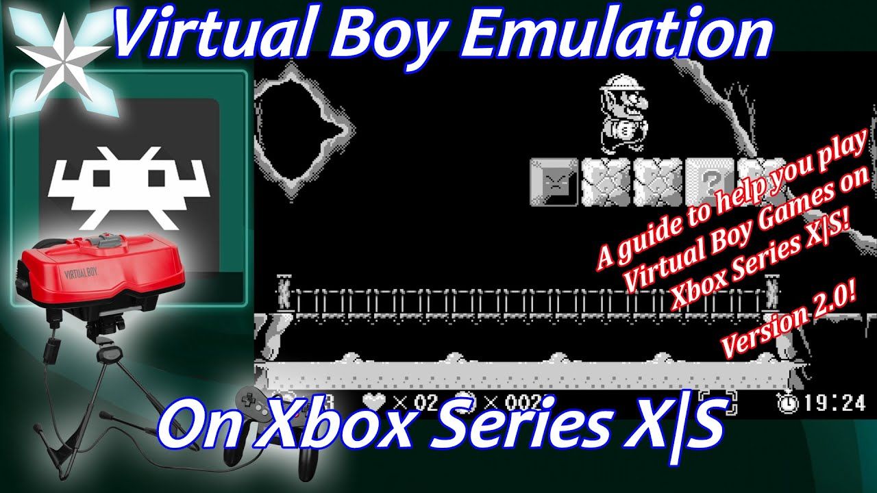 [Xbox Series X|S] Retroarch Virtual Boy Emulation Setup Guide Ver 2.0 – Dev Mode
