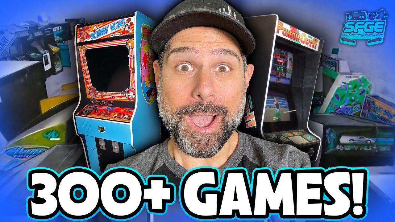 300+ Amazing Arcade Games & Pinball Machines!